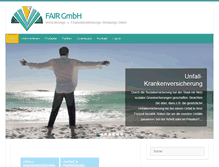 Tablet Screenshot of fair-gmbh.at